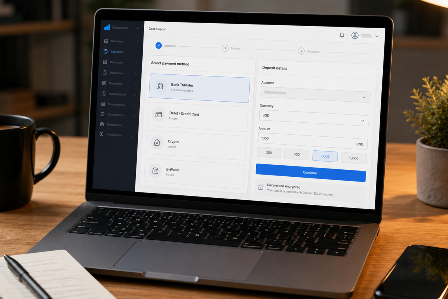 How to Put Money Into TradeLocker?